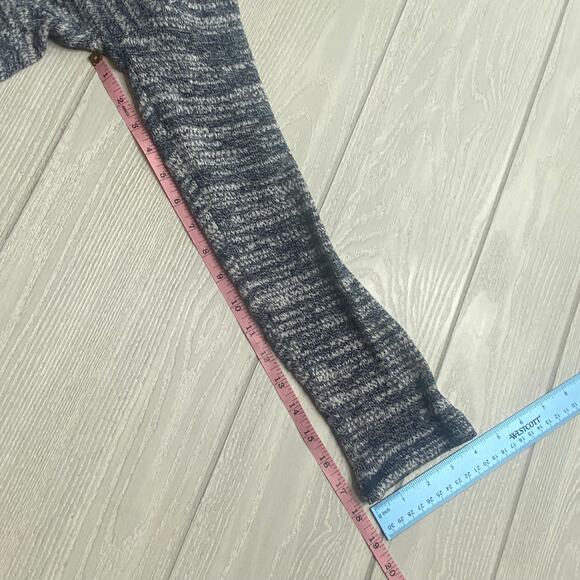 Aerie Women's Blue & White Cowl Knit Sweater Size Large - Picture 5 of 8